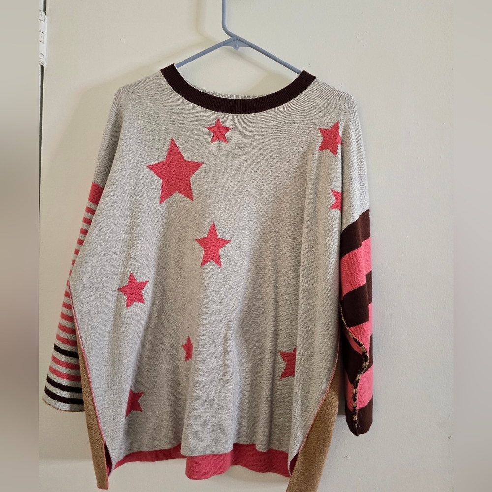 Anthropologie White Stuff Reversable IDA Sweater.